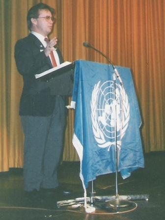 Bob has earned recognition from the United Nations for his community involvement. Motivational keynote speaker, MC, host Bob ‘Idea Man’ Hooey was given the privilege of hosting the United Nations – BC branch Kid’s for Kids event in Vancouver, BC.